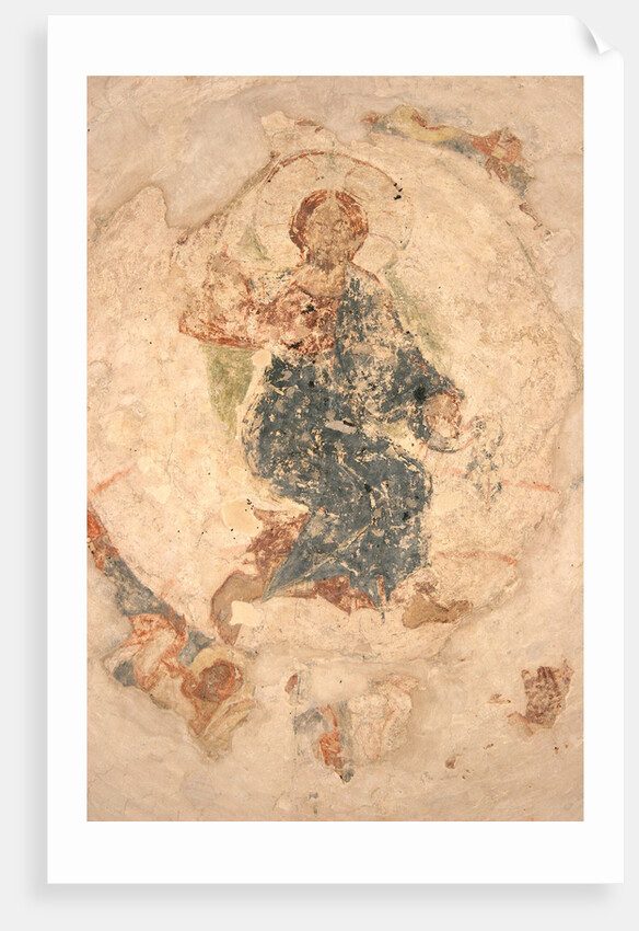 The Ascension of Christ, 1313 by Ancient Russian frescos
