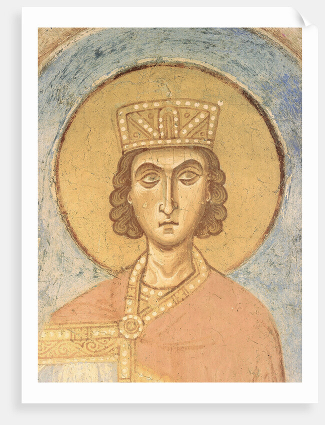 King Solomon, 12th century by Ancient Russian frescos