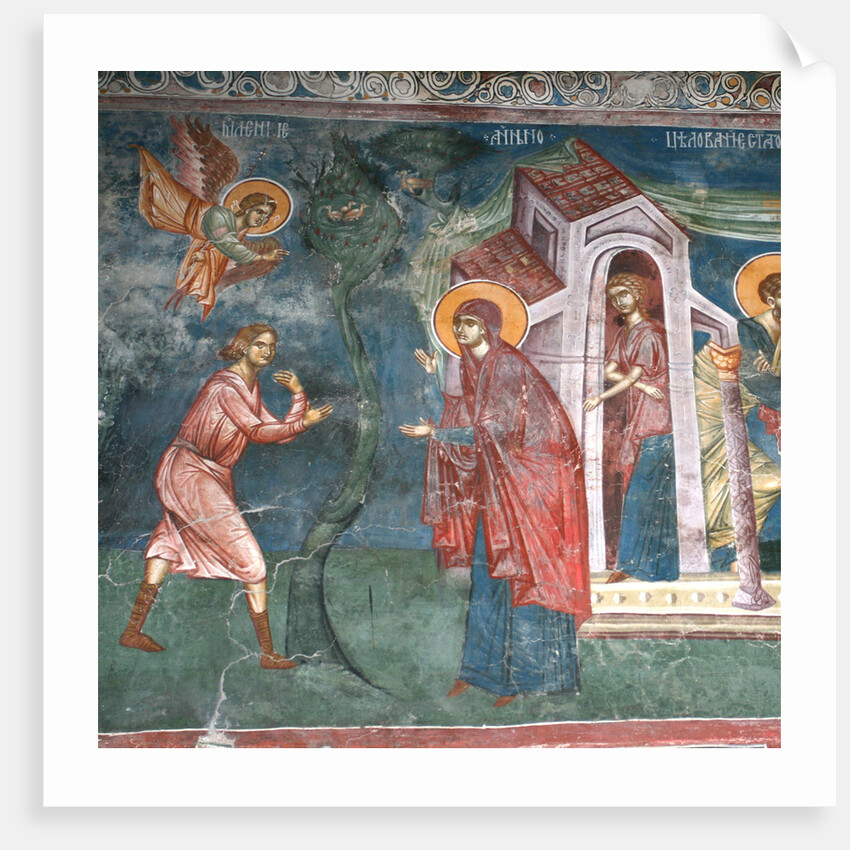 The Annunciation to Saint Anne, 14th century by Anonymous