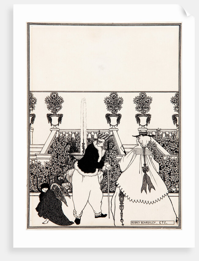 Cover Design for The Savoy, 1896 by Aubrey Beardsley