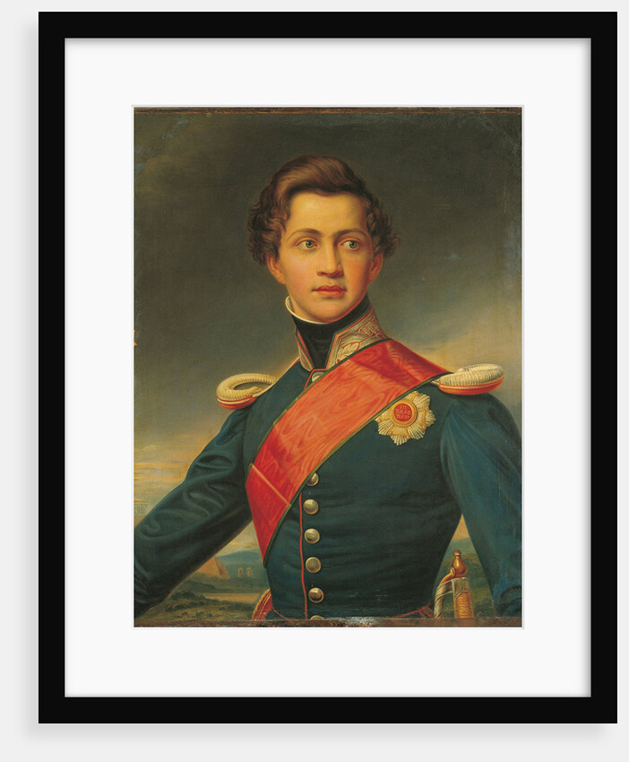 Portrait of Otto, King of Greece, 1832 by Joseph Karl Stieler