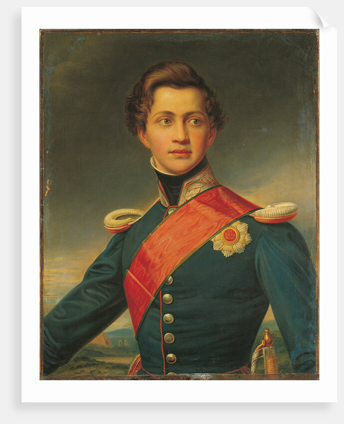 Portrait of Otto, King of Greece, 1832 by Joseph Karl Stieler