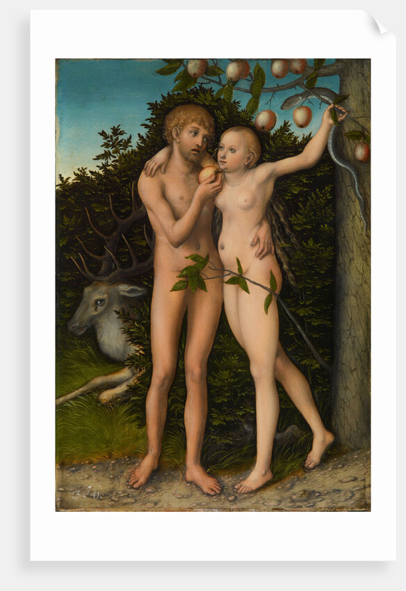 The Fall of Man, after 1537 by Lucas Cranach the Elder