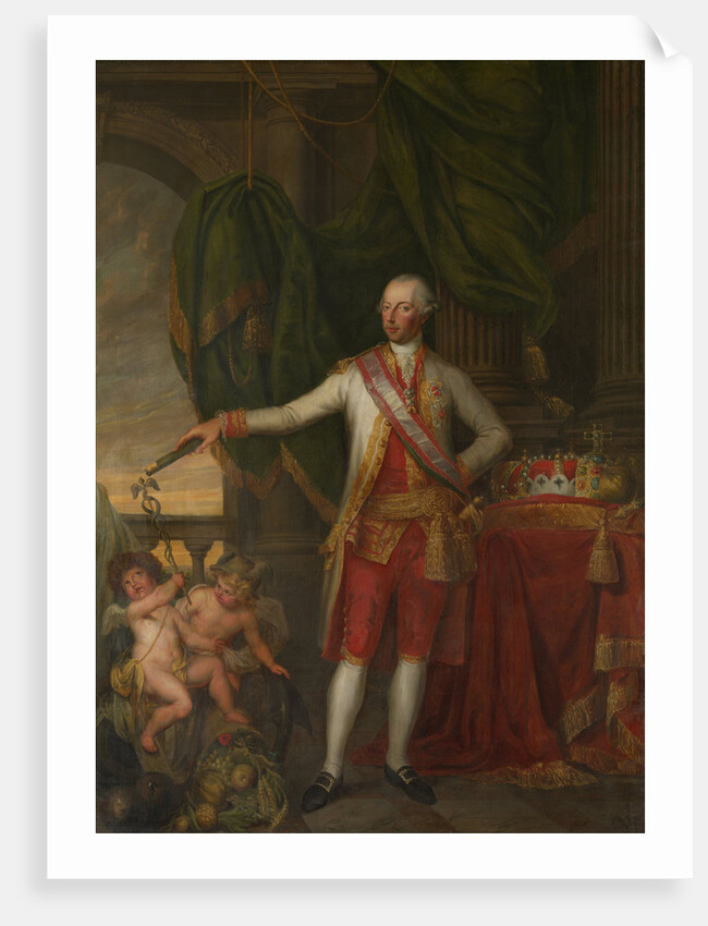Portrait of Emperor Joseph II, Second Half of the 18th cen by Gertrude Cornélie Marie de Pélichy