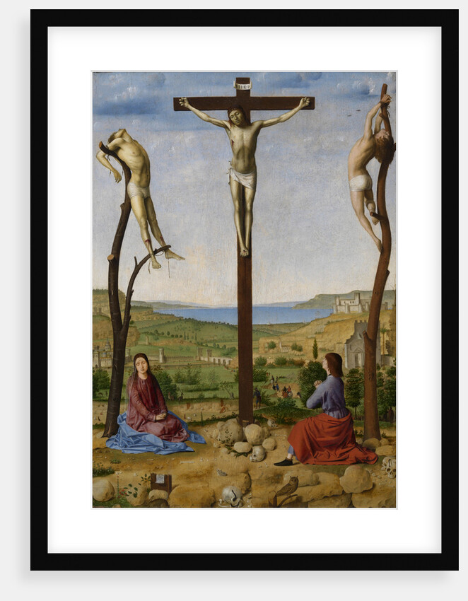 Calvary, Second Half of the 15th cen by Antonello da Messina