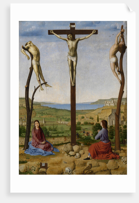 Calvary, Second Half of the 15th cen by Antonello da Messina