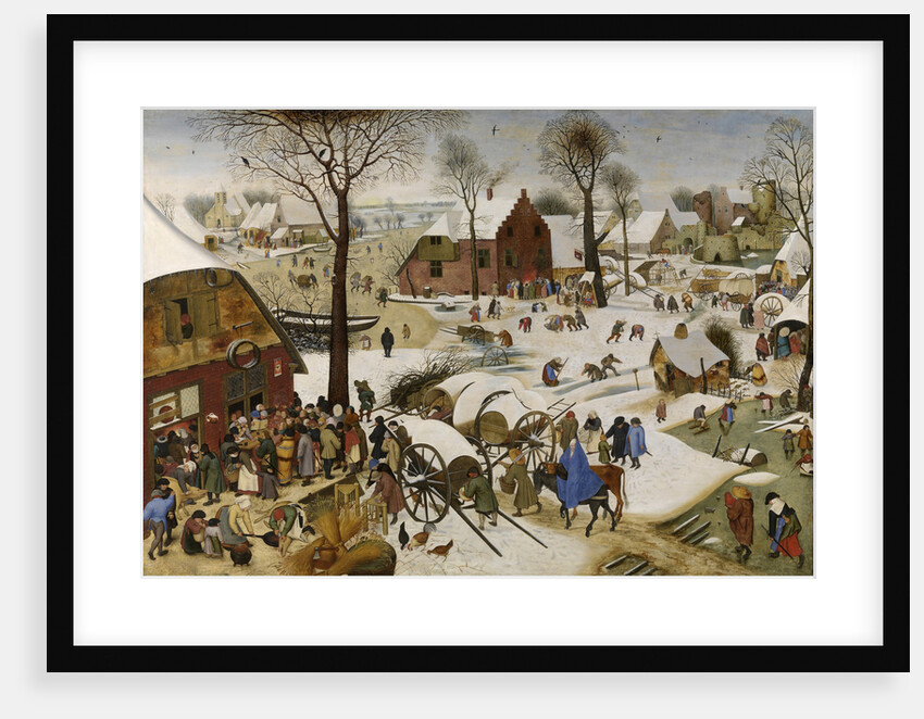 The Census at Bethlehem (The Numbering at Bethlehem), First third of 17th cen by Pieter Brueghel the Younger