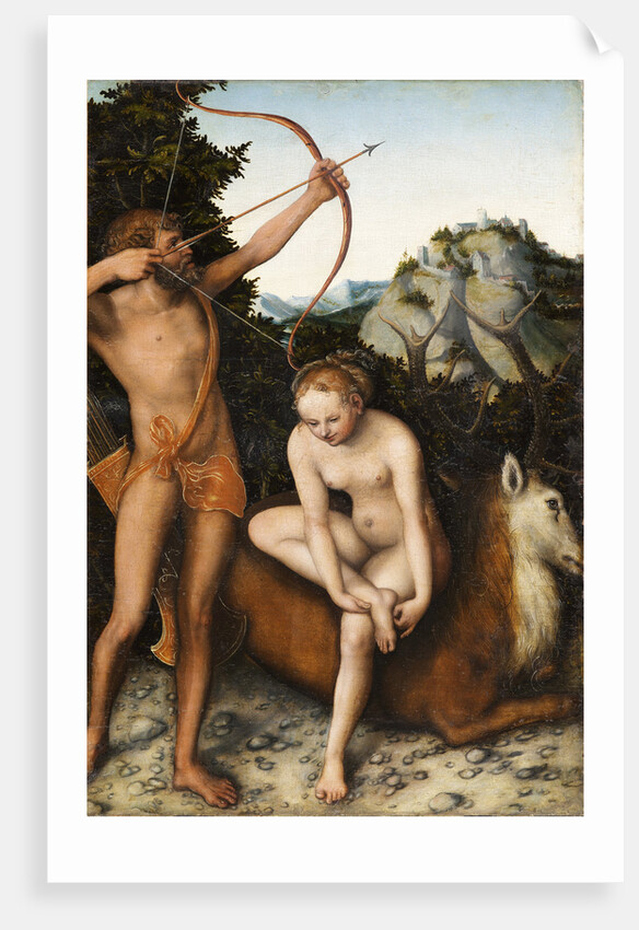 Apollo and Diana, ca 1530 by Lucas Cranach the Elder