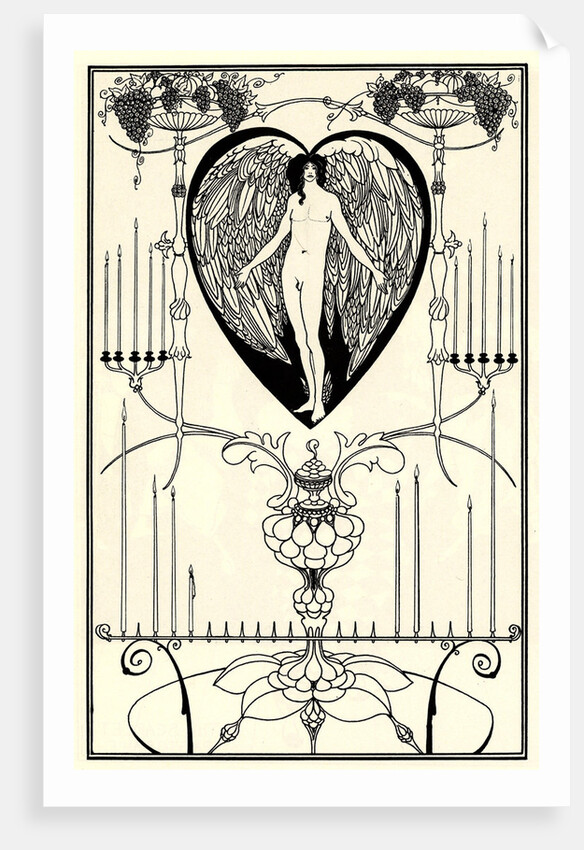 Illustration for The Mirror of Love by Marc-André Raffalovich, 1895 by Aubrey Beardsley