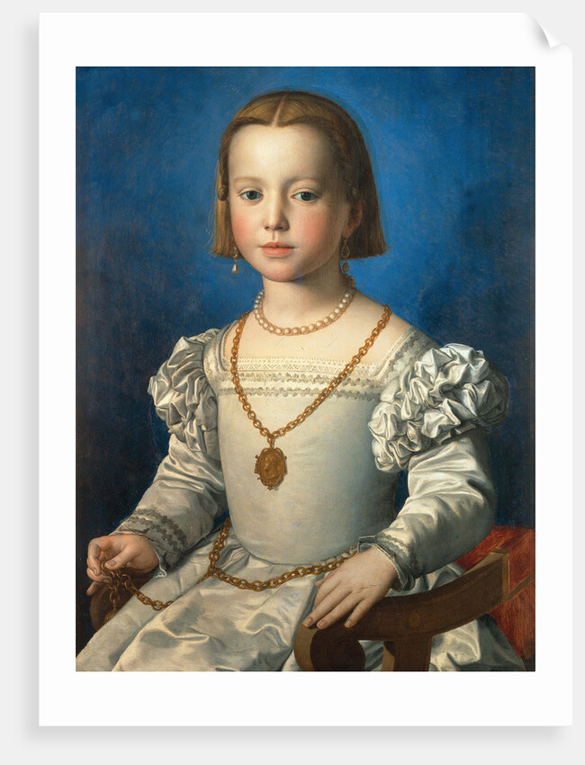 Portrait of Bia de Medici, 1542 by Agnolo Bronzino
