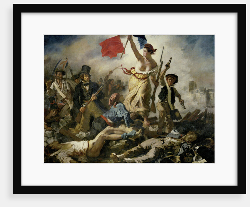 Liberty Leading the People, 1830 by Eugène Delacroix