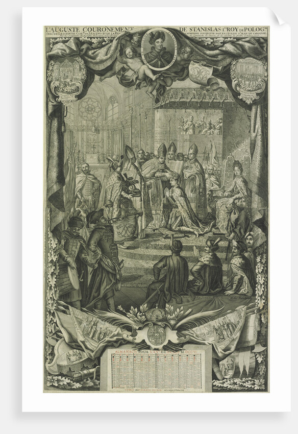 Coronation of Stanislaw I Leszczynski in 1705, 1706 by Anonymous