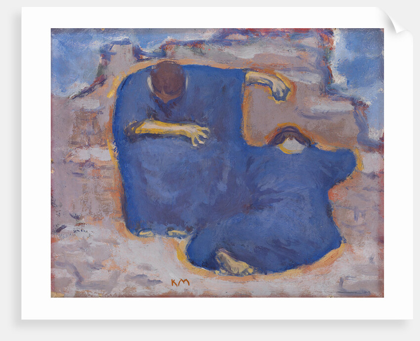 Mourning women, c. 1913 by Koloman Moser