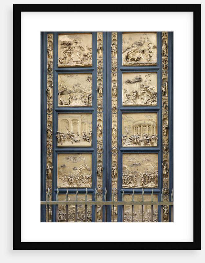 The Gates of Paradise in the Florence Baptistry (Copy), 1425-1452 by Lorenzo Ghiberti