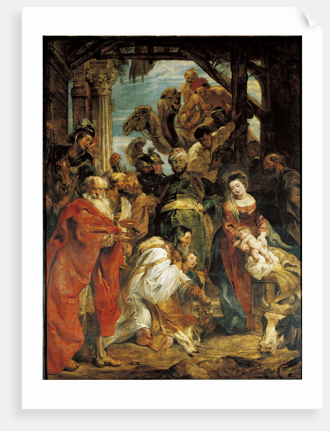 The Adoration of the Magi, 1624 by Pieter Paul Rubens