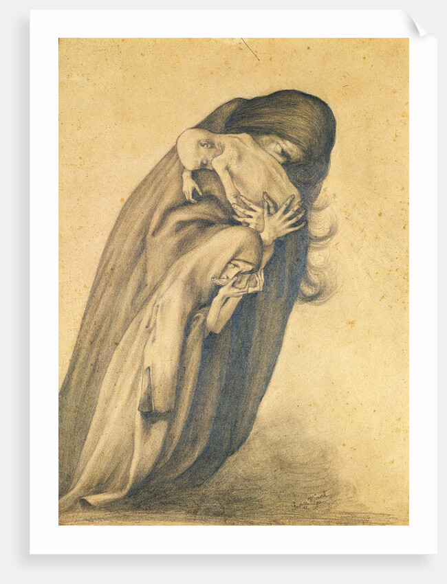 The Grieving Mother, 1890 by Baron George Minne