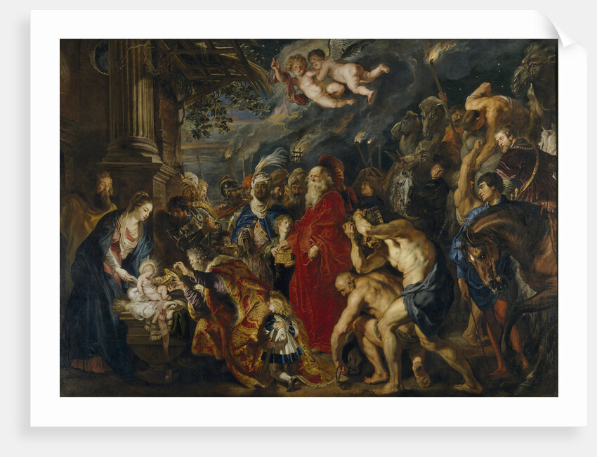 The Adoration of the Magi, 1610-1620s by Pieter Paul Rubens