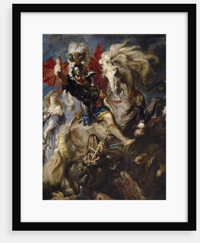 Saint George and the Dragon, 1606-1608 by Pieter Paul Rubens