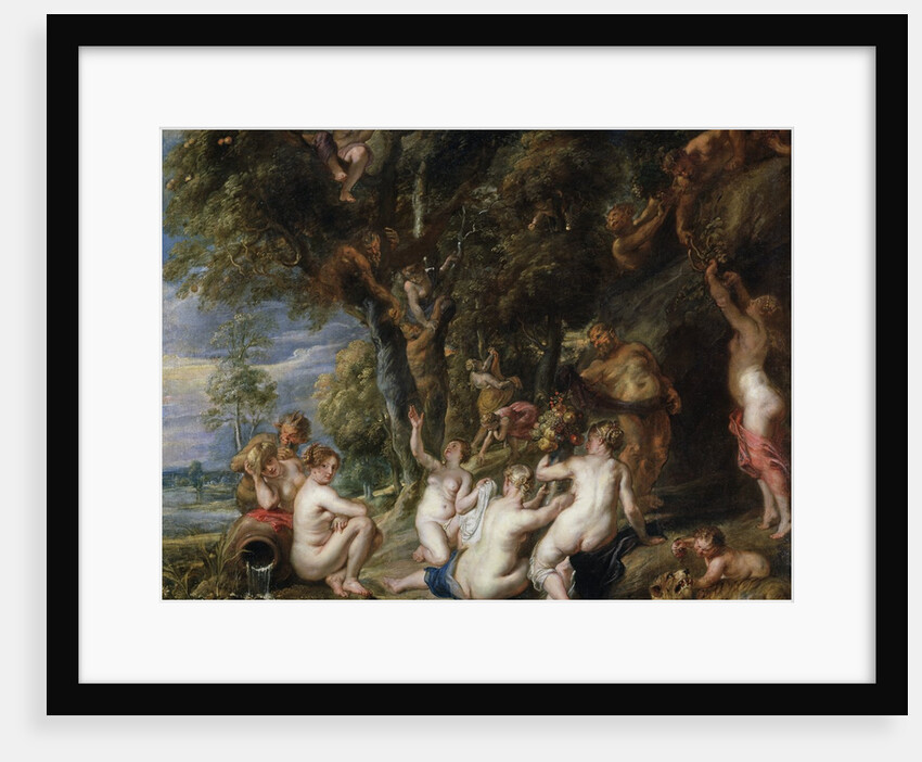 Nymphs and Satyrs, c. 1615 by Pieter Paul Rubens