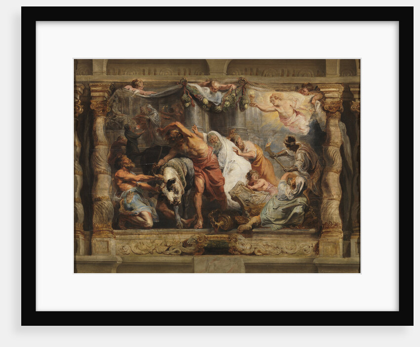The Triumph of the Eucharist over Idolatry, 1625-1626 by Pieter Paul Rubens