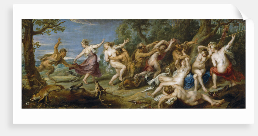 Diana and her Nymphs surprised by Satyrs, 1638-1640 by Pieter Paul Rubens
