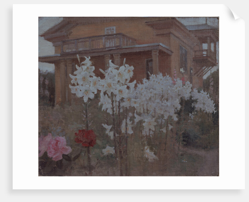 Evening of the lilies, 1901 by Jakov Jakovlevich Kalinichenko