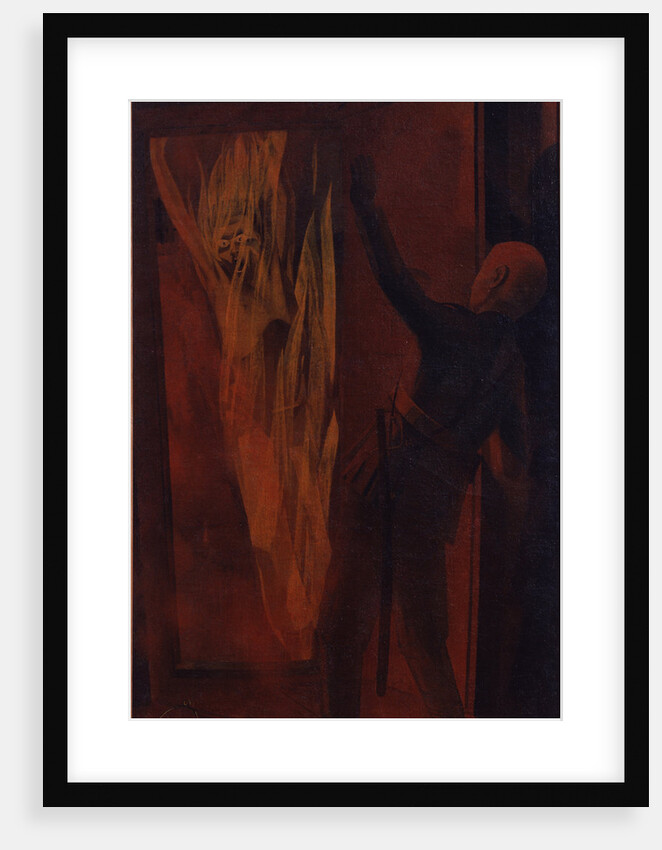 Self-immolation of a member of the terrorist organization People?s Will, 1928 by Leonid Terentievich Chupyatov