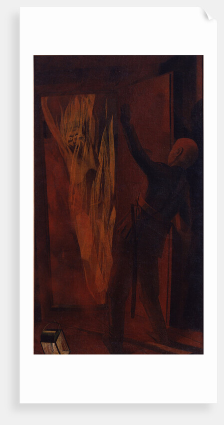 Self-immolation of a member of the terrorist organization People?s Will, 1928 by Leonid Terentievich Chupyatov