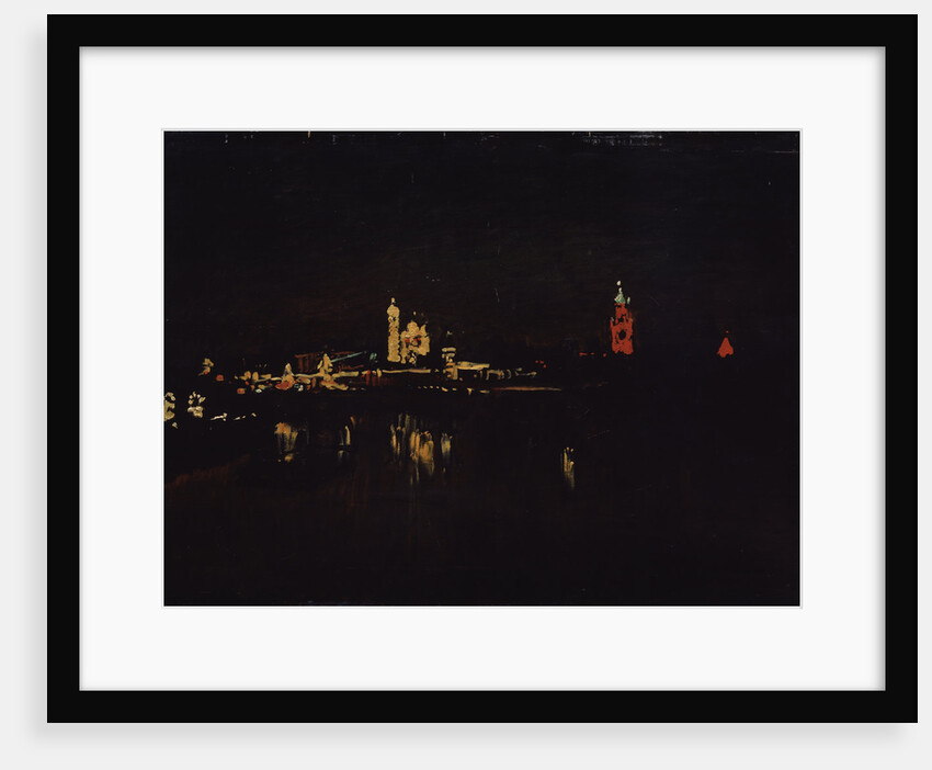 Illumination of the Moscow Kremlin, 1896 by Isaak Ilyich Levitan