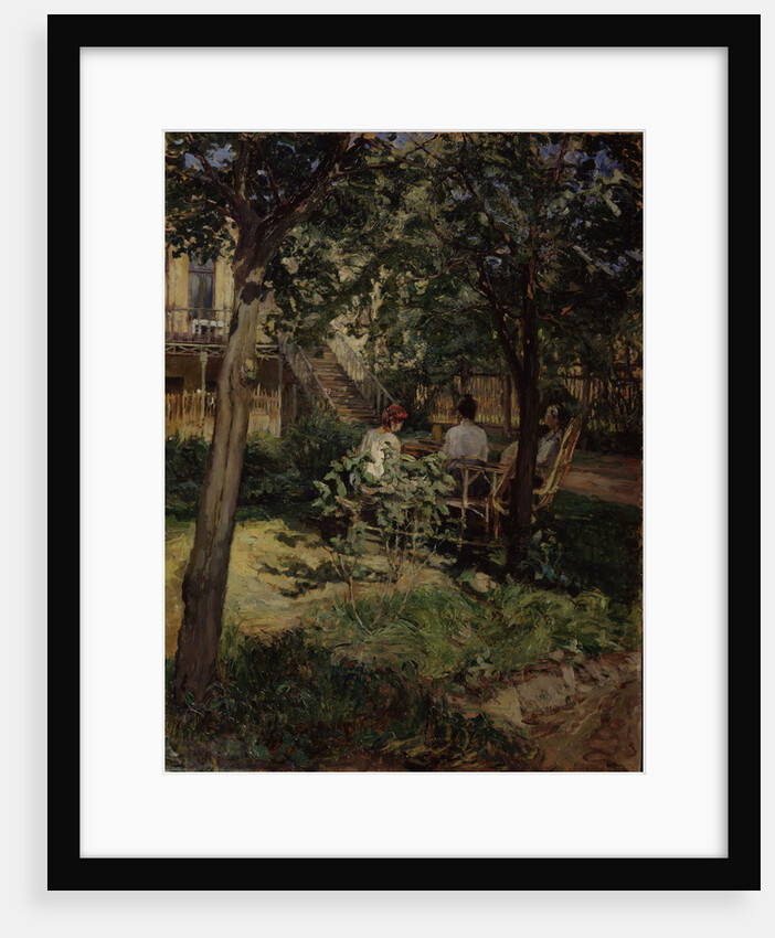 In the Garden, 1910s by Mikhail Anatolyevich Mamontov
