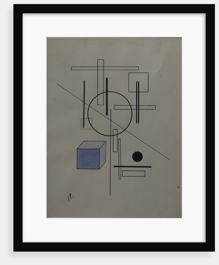 Composition, 1920 by El Lissitzky
