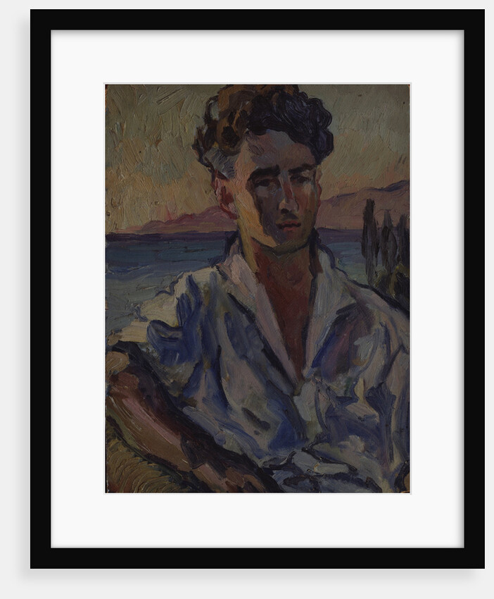 Portrait of the poet Josef Utkin, 1931 by Aristarkh Vasilyevich Lentulov