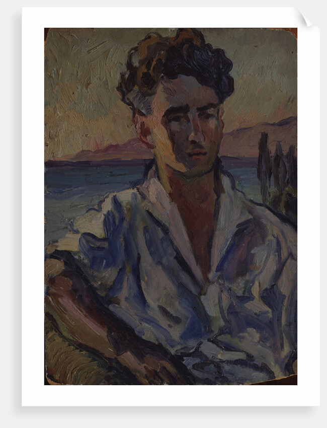 Portrait of the poet Josef Utkin, 1931 by Aristarkh Vasilyevich Lentulov
