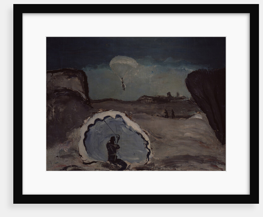 A parachutist, 1932 by Alexander Davidovich Drevin