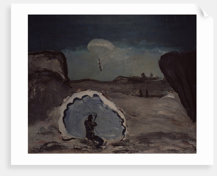 A parachutist, 1932 by Alexander Davidovich Drevin