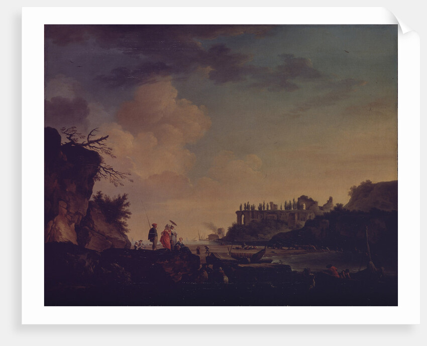 Ruins near the Mouth of a River, 1748 by Claude Joseph Vernet