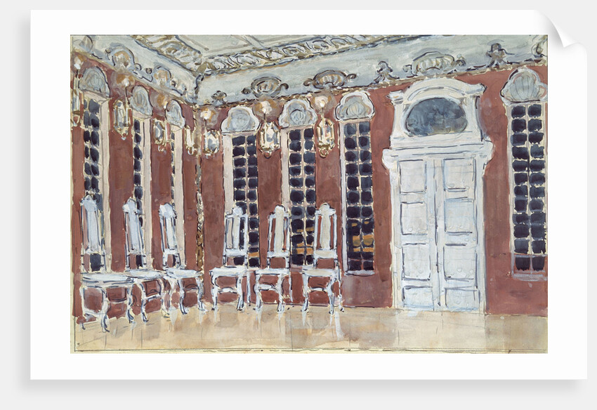 Stage design for the opera The Ice House by A. Koreshchenko, 1900 by Alexander Yakovlevich Golovin
