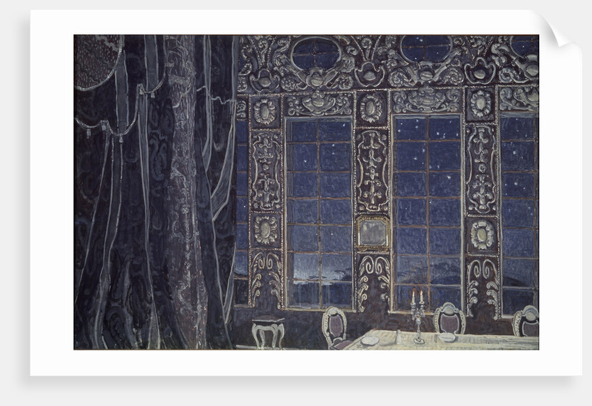 Stage design for the play Don Juan by J.-B. Molliére, 1910 by Alexander Yakovlevich Golovin