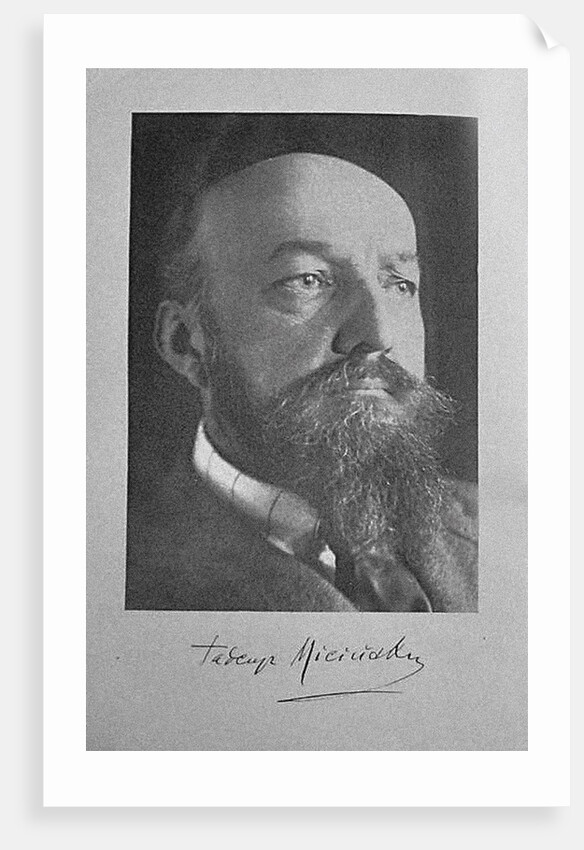 Poet Tadeusz Micinski by Anonymous
