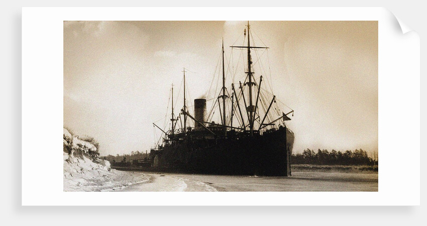 Russian armed transport ship Irtysh by Anonymous