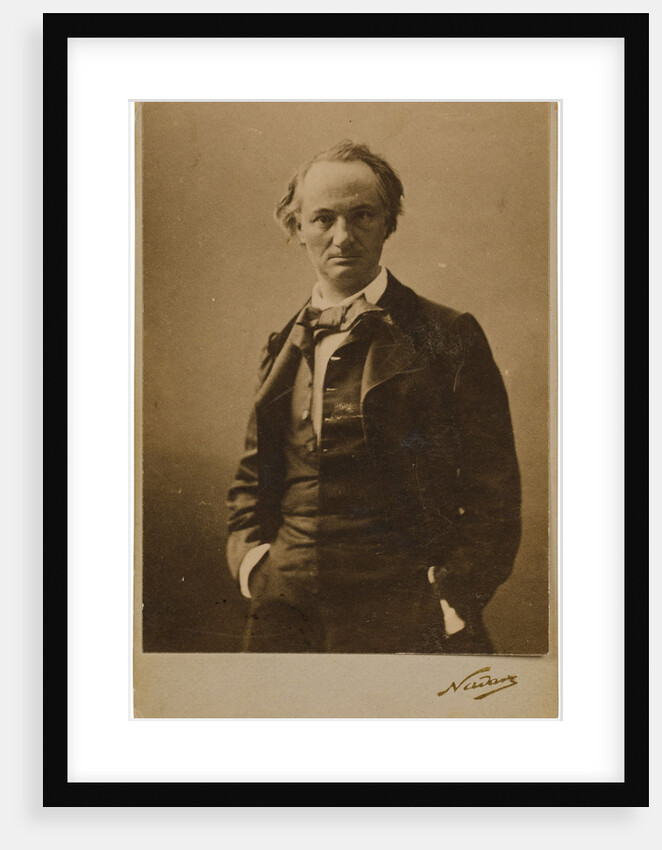 Charles Baudelaire by Félix Nadar