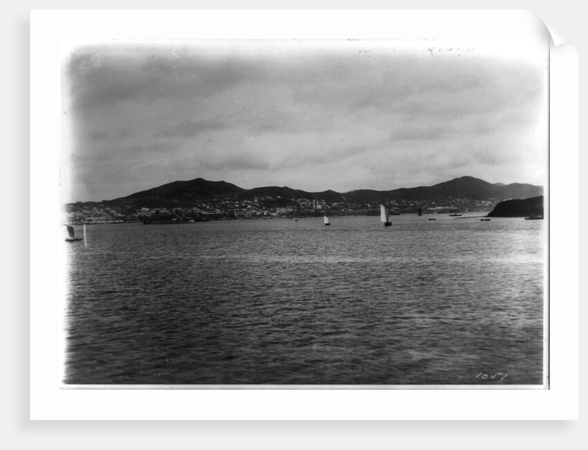 Vladivostok - panoramic view from harbor by William Henry Jackson