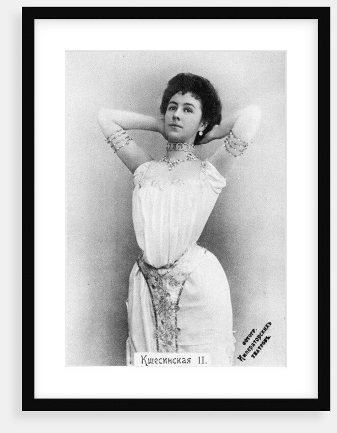 Matilda Kschessinska as Princess Aspicia in the ballet The Pharaohs Daughter by Anonymous