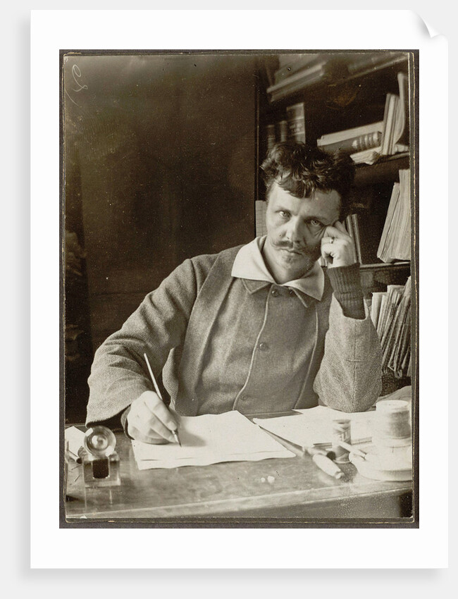 Self-Portrait by August Strindberg