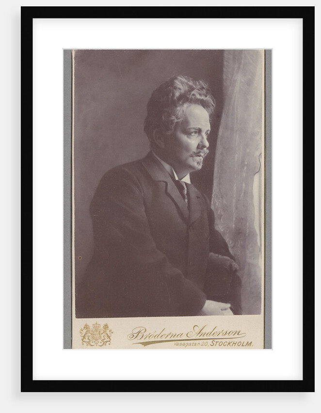 August Strindberg by Photo studio Andersson Bros.