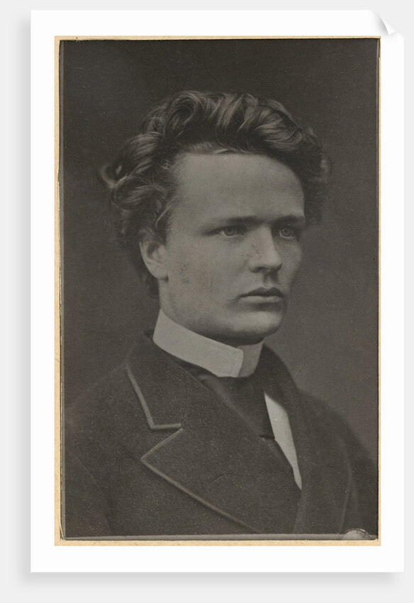 August Strindberg by August Josef Robert Roesler