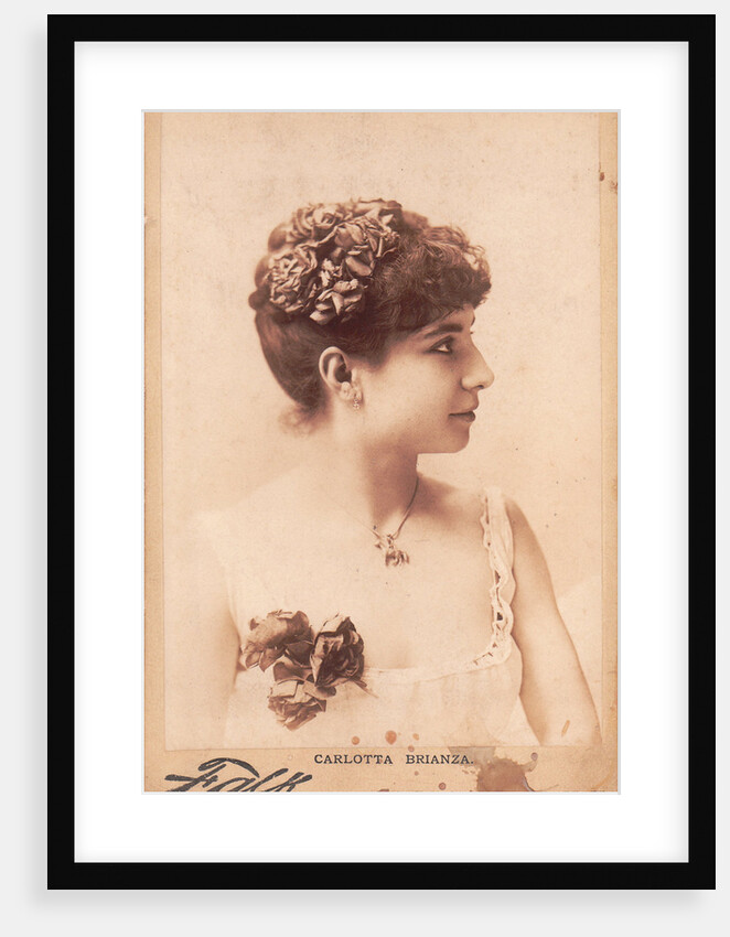 Carlotta Brianza by Photo studio Benjamin J. Falk