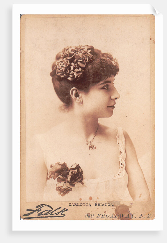 Carlotta Brianza by Photo studio Benjamin J. Falk