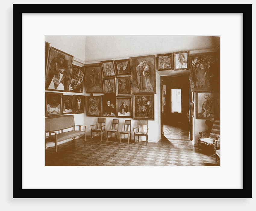 Study (known as the Picasso Room) in Shchukins house by Anonymous