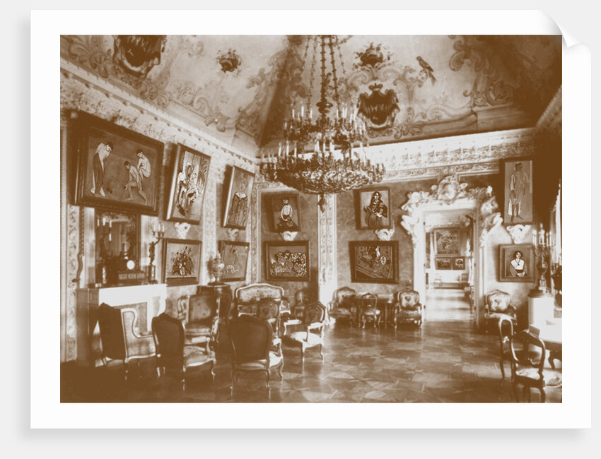 Pink dining room (known as the Matisse Room) in Shchukins house by Anonymous